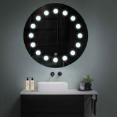 LED Spiegel Rond | met Touch-Knop | Koud wit licht - Reyze Serie Salono Model 6