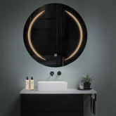 LED Spiegel Rond | met Touch-Knop | Warm Wit Licht - Reyze Serie Salono Model 8