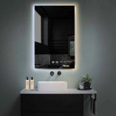 LED Spiegel Verticaal | met Touch-Knoppen | en Anti-Condens Functie | Instelbare lichttemperatuur - Reyze Serie Motivated Model 4
