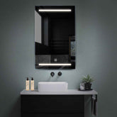 LED Spiegel Verticaal | met Touch-Knop | Neutraal wit licht - Reyze Serie Salono Model 4
