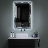 LED Spiegel Verticaal | met Touch-Knoppen | en Anti-Condens Functie | Koud wit licht - Reyze Serie Simetria Model 2