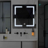 LED Spiegel Vierkant | met Touch-Knop | Koud wit licht - Reyze Serie Salono Model 2