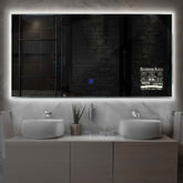 LED Spiegel Rechthoekig | met Touch-Knop | Neutraal wit licht - Reyze Serie Motivated Model 5