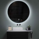 LED Spiegel Rond | met Touch-Knop | Koud wit licht - Reyze Serie Ambient Model 1