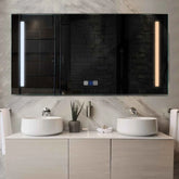 LED Spiegel Rechthoekig | met Touch-Knoppen | en Anti-Condens Functie | Instelbare lichttemperatuur - Reyze Serie Salono Model 5