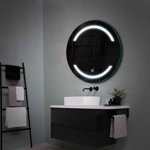 LED Spiegel Rond | met Touch-Knop | Koud wit licht - Reyze Serie Salono Model 4