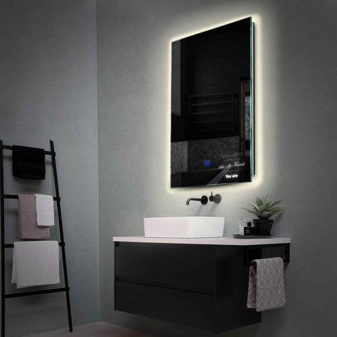 LED Spiegel Verticaal | met Touch-Knop | Neutraal wit licht - Reyze Serie Motivated Model 4