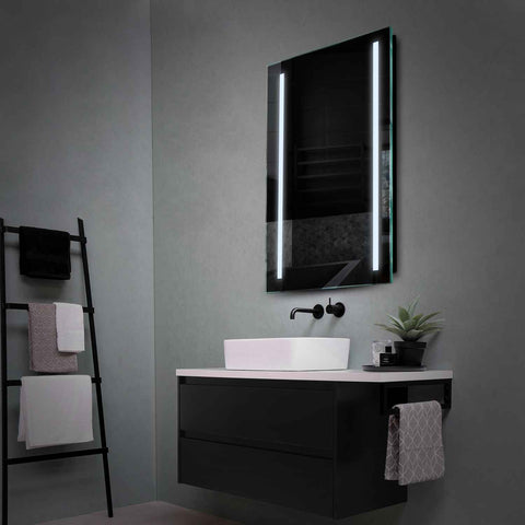LED Spiegel Verticaal | Zonder Touchknoppen | Koud wit licht - Reyze Serie Salono Model 5