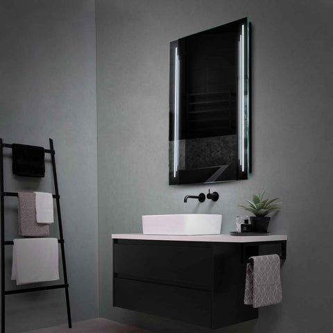 LED Spiegel Verticaal | Zonder Touchknoppen | Koud wit licht - Reyze Serie Salono Model 8