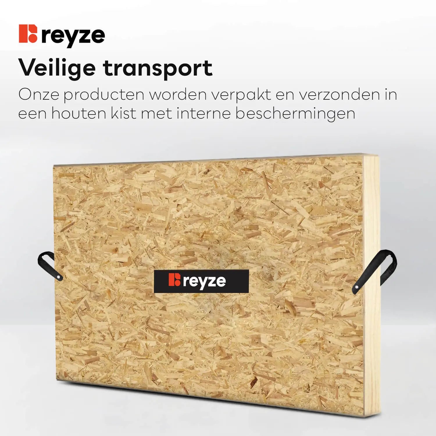 LED Spiegel Halve maan | met Touch-Knop | Warm Wit Licht - Reyze Serie Ambient Model 1 - Rechterkant